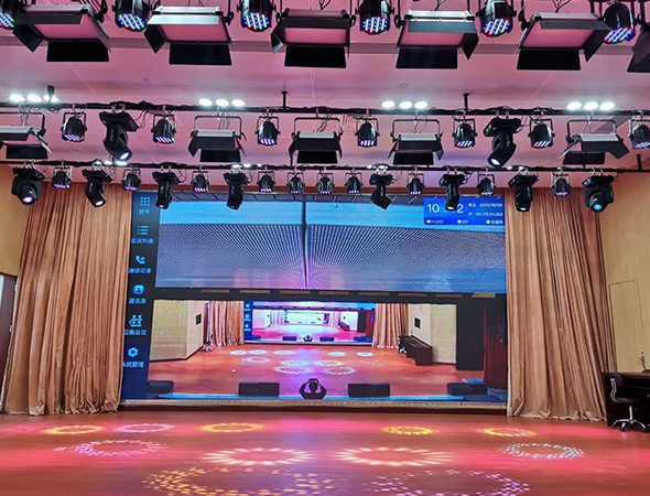 event lighting installation with LED