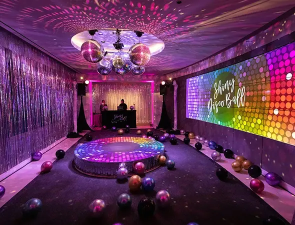 professional party lighting installer
